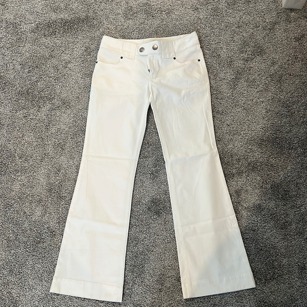COPY - NEW White Banana Republic slacks size 6 stretch